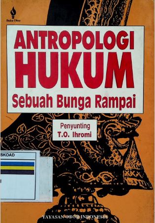 Antropologi Hukum Sebuah Bunga Rampai